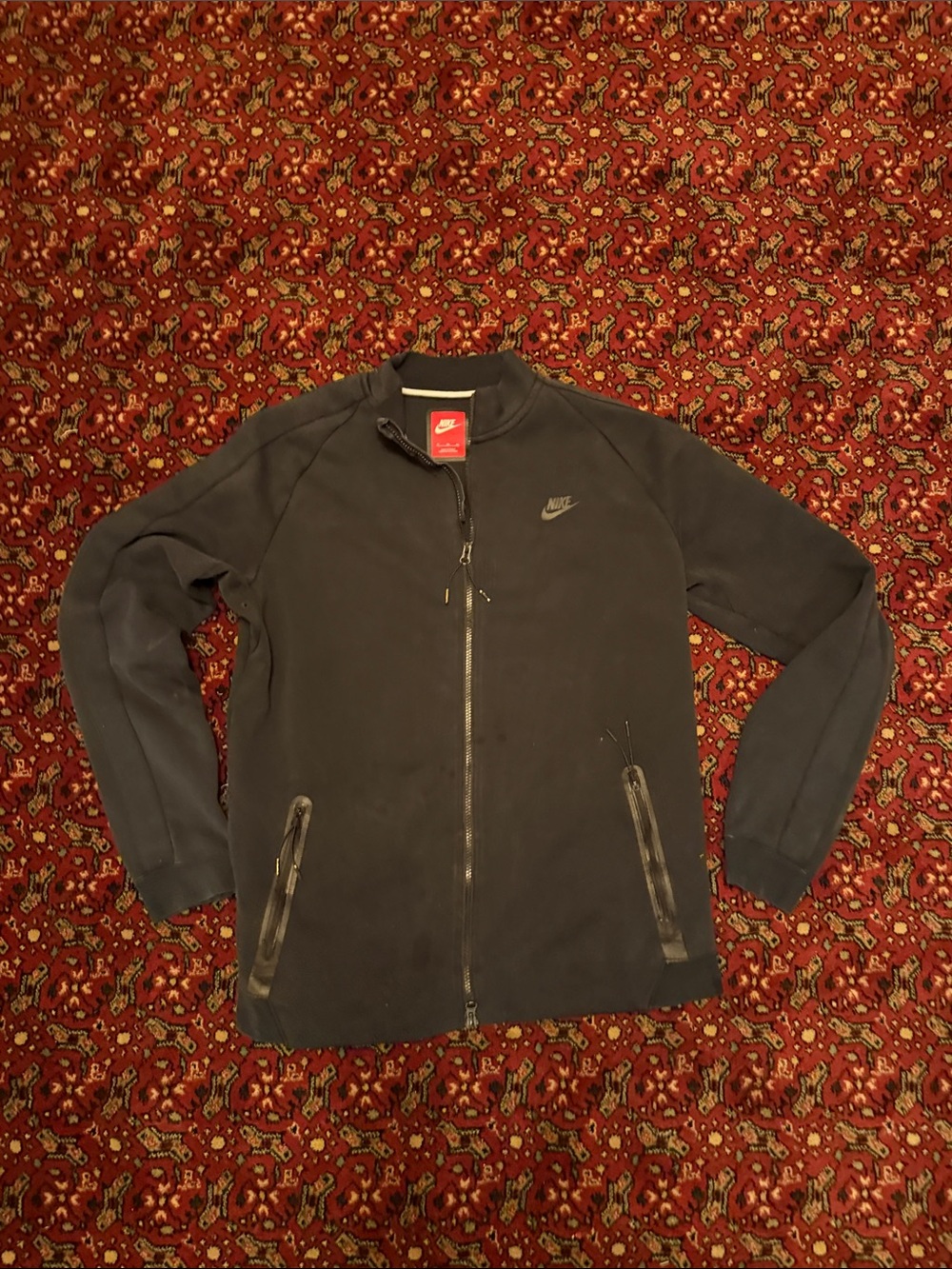 Nike Dark Gray Full-Zip Lightweight Jacket